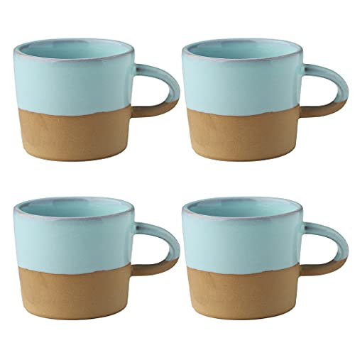 SDFB 6,5 Unzen handgemachte Kaffeetasse 4er-Set Cover