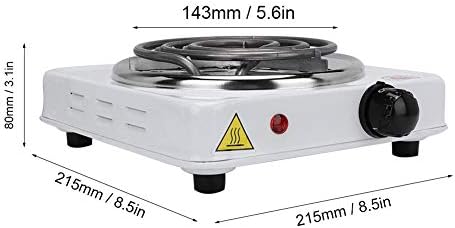 Estufa Eléctrica Portátil 1 Puesto 1000W 110V miniatura 3