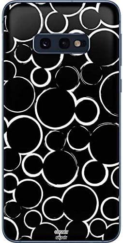 Skinit Decal Phone Skin Compatible with Galaxy S10e - Officially Licensed Disney Mickey Mouse Logo Pattern Design