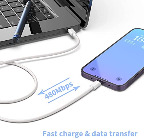 image for YESDEX iPhone Fast Chargers, (2-Pack) 20W iPhone/iPad USB C Charger, i