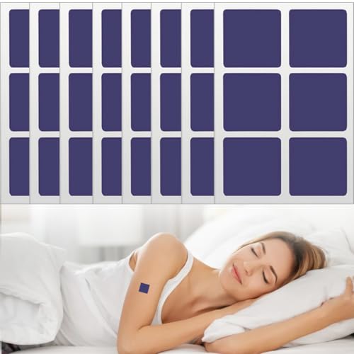 Teegxddy 48 PCS parche de ayuda para dormir Parches para el Sueño Parches para el Sueño Profundo para Adultos para Mejorar la Calidad del Sueño Ayuda a Dormir（B）