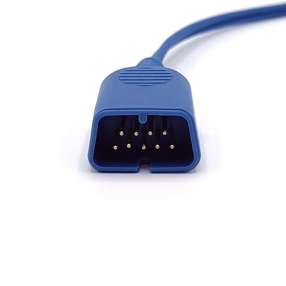 Sensor lingual compatible con Nihon Kohden Spo2 con conector de 9 pines