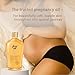 Massage Body Oil for Pregnant Woman – Maternity Skincare Oil, Skin Elasticity Increase by 35% – Prevents Stretch Marks, Safe to use for mom & Baby – Vegan, 125 ml / 4.23 Fl Oz