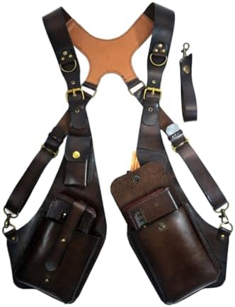 Rugged Durable Holster Bag with Wide Application, PU Shoulder Bag...