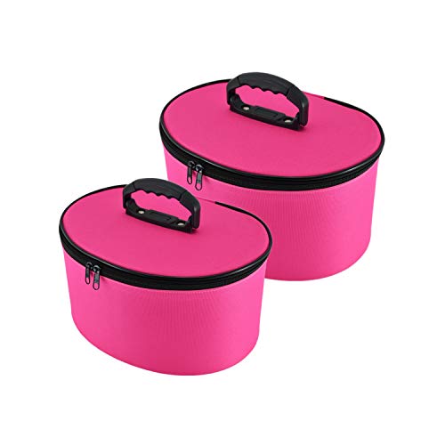 Kit De Frasqueiras Rosa Manicures E Maquiadoras