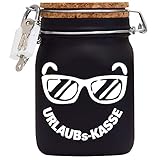 ★ FÜR Mann & Frau – Spardose mit Urlaubs-Kasse Aufdruck