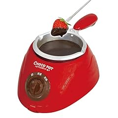 ハック チョコレートフォンデュセット チョコポット レッド W15×D19×H8cm HAC1631