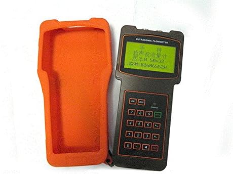 Digital Portable Ultrasonic Flow Meter Flowmeters DN50~700mm 1.97-27.56in with TM-1 Standard Medium Transducer
