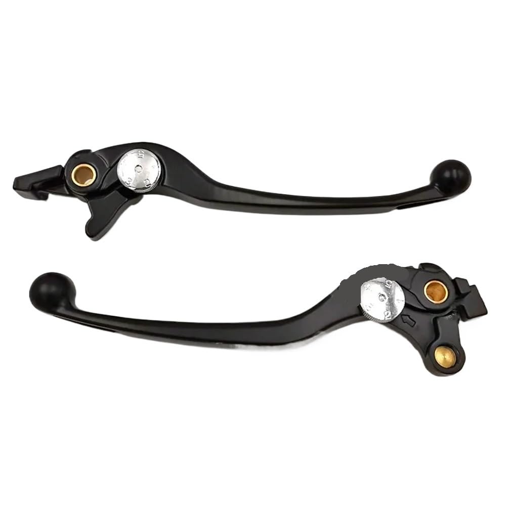 Hjxctrh Black 1 Pair Motorcycle Brake Clutch Lever Compatible With Gsf1200 Gsf1250 Gsx1300r Gsx650f Dl1000 Vstrom Tl1000r Gsx1400 Sv1000(Black 1 Pair)