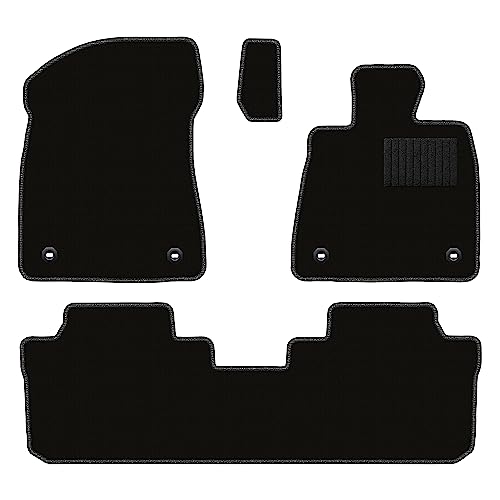 Aviles レクサス LEXUS レクサス RX 20系 フロアマット【16色から選択】(01:無地 × ブラック)