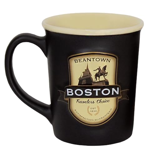 Americaware Boston 18oz. Emblem Coffee Mug