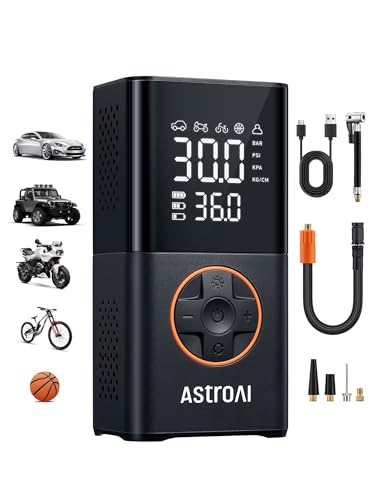 AstroAI L7 Tire Inflator Portable Air Compressor,150 PSI Cor...