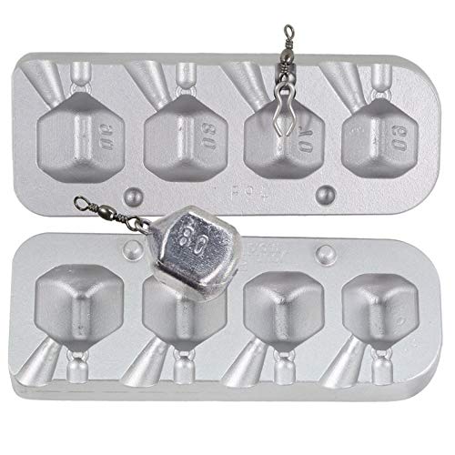 5 Piombi Gripper Per Pesca Alla Carpa - Pesi Da 1 Oz A 4 Oz