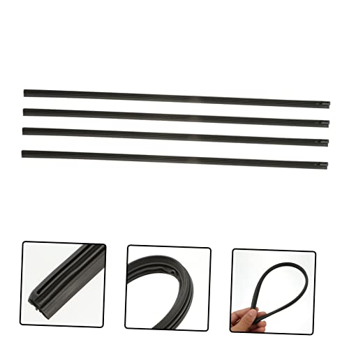 CRAFTHROU 4Pcs Tira De Limpador De Carro Lâminas De Limpador De Carro Fácil DIY Instalar Tiras De Bo
