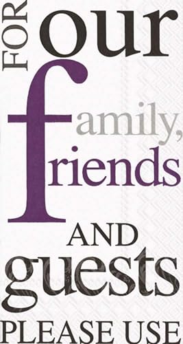 IHR Ideal Home Range Dinner Napkins Disposable 3-Ply Paper Hand Towels, 8.5