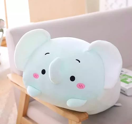 Miniatura 1 de Cojín de almohada de dibujos animados de animales suaves y lindos animales de peluche Peluche de elefante para niños 8 pulgadas