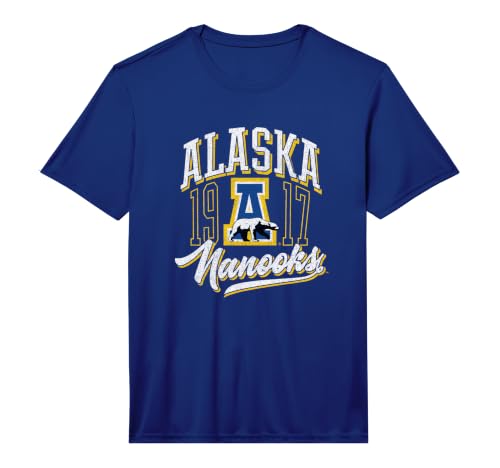 University of Alaska-Fairbanks Nanooks Classic Script Performance T-Shirt