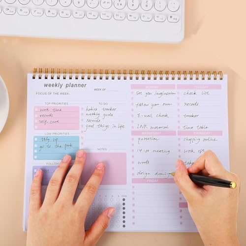 Get Your Home Ready for Spring with These Cleaning Tips and Amazon Products 5 Accuprints Weekly Planner Notepad with 52 Undated Sheets๏ผ8.5"ร11"...
