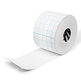 FORZA Fixation Tape – Hypoallergenic Non-Stretch Retention Dressing for Sports & Physiotherapy – Water & Sweat Resistant – Available in 5cm or 10cm Widths (5cm x 5m, Pack of 1)