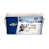 Dilución y limpieza con agua bruguer 106515 Pintura paredes y techos, Alaska Blanco Luminoso, 4 litros