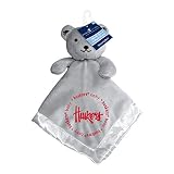 Baby Fanatic NCAA Nebraska Cornhuskers Security Bear Blanket One Size Gray
