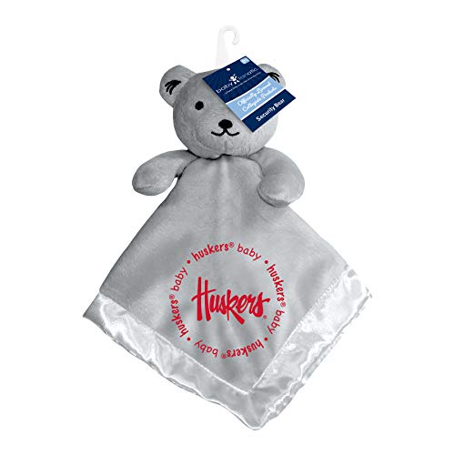 Baby Fanatic NCAA Nebraska Cornhuskers Security Bear Blanket One Size Gray