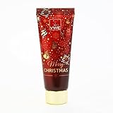 10 X Handlotion mit weihnachtlichem Duft und Design für Weihnachten, 15ml - 10er Set - Geschenkidee/kleine Give-Away zu Weihnachten - ROT/GOLD
