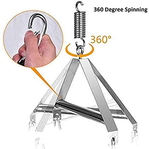 Seksschommel Swing Yoga Met Stalen Driehoeksframe En Veer 360 Graden Draaibare Indoor Bal Kan 500 Pond Houden - Afbeelding 5