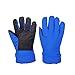 egowz Cryogenic Gloves Low Temperature LN2 Liquid Nitrogen Protective Gloves Cold Storage Safety Frozen Gloves (Black Mid Arm Length/15)