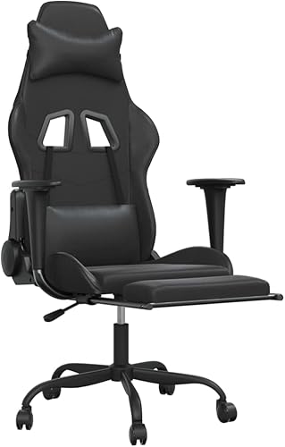Miniatura 6 de Silla reclinable de oficina para videojuegos, silla de computadora, adecuada para jugar juegos de computadora, ver actuaciones, trabajar, descansar,