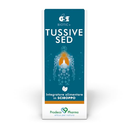 PRODECO PHARMA GSE TUSSIVE SED - Sciroppo a Base di Estratti Vegetali che Favorisce l’Equilibrio Fisiologico in Caso di Fastidi Legati alla Tosse Secca