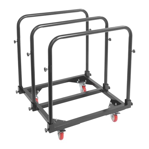 Carretilla negra de 1400 LBS de capacidad 31x28x35in