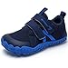 Produktbild WateLves Barfußschuhe Kinder Barfussschuhe mit Klettverschluss Jungen Atmungsaktiv(Navy Blau 28EU)