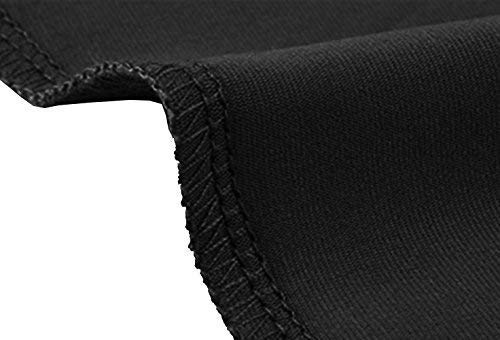SUNLAND Lycra Fabrics Balaclava Motorcycle Cycling Bike Bandana Hiking Skateboard Head Sock 3 Pack Black - Thumbnail 6
