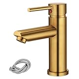 Contenu : connexion standard G1/2. Chaque robinet de salle de bain doré dispose de 2 tuyaux d'eau chaude et froide, il est idéal pour les utilisateurs domestiques et professionnels. Si vous avez des questions, veuillez nous contacter à tout moment, nous vous fournirons certainement la meilleure solution dans les 24 heures
