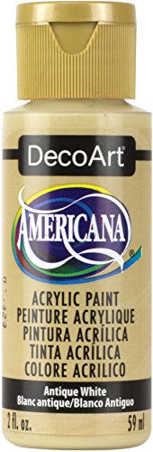 Image of DecoArt Americana Acrylic Paint, 2-Ounce, Antique White