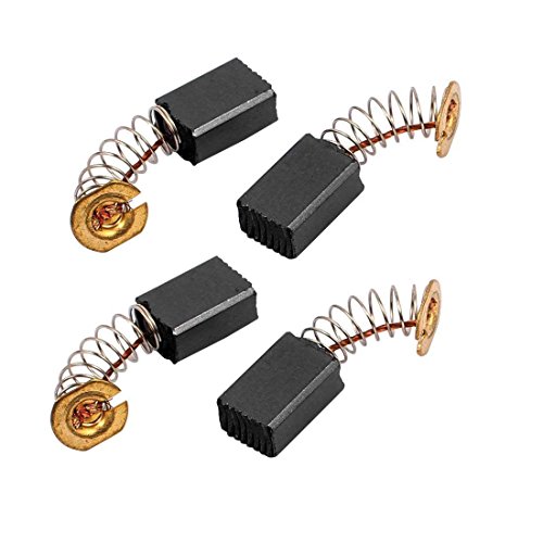 Bntaomle 2 Paires 12 x 9 x 6mm Charbon Brosses Electrique Outil pour Moteur à Percussion Électrique Cover