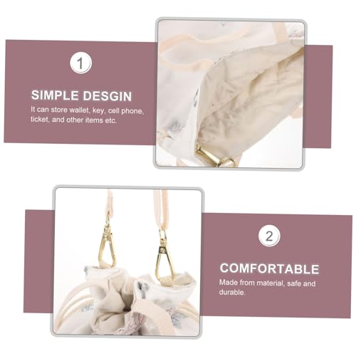 LIFKOME Chic Messenger Bag Chinese Style Canvas Bag Women's Single-shoulder Storage Pouch for Occasions4