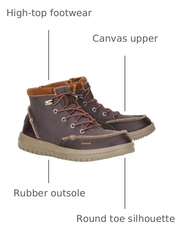 Image of HEYDUDE Men's Bradley Boots | Men's Boots | Comfortable & Light-Weight
