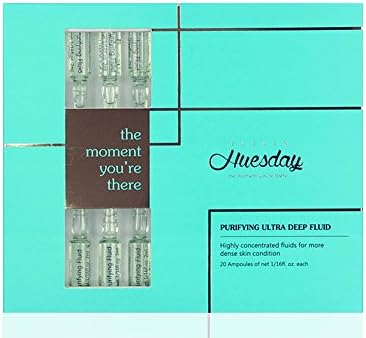 Eleven Huesday Purifying Ultra Deep Fluid for Calming Trouble Skin and Acne with Tea tree & Houttuynia cordata - 2mlx20 vials