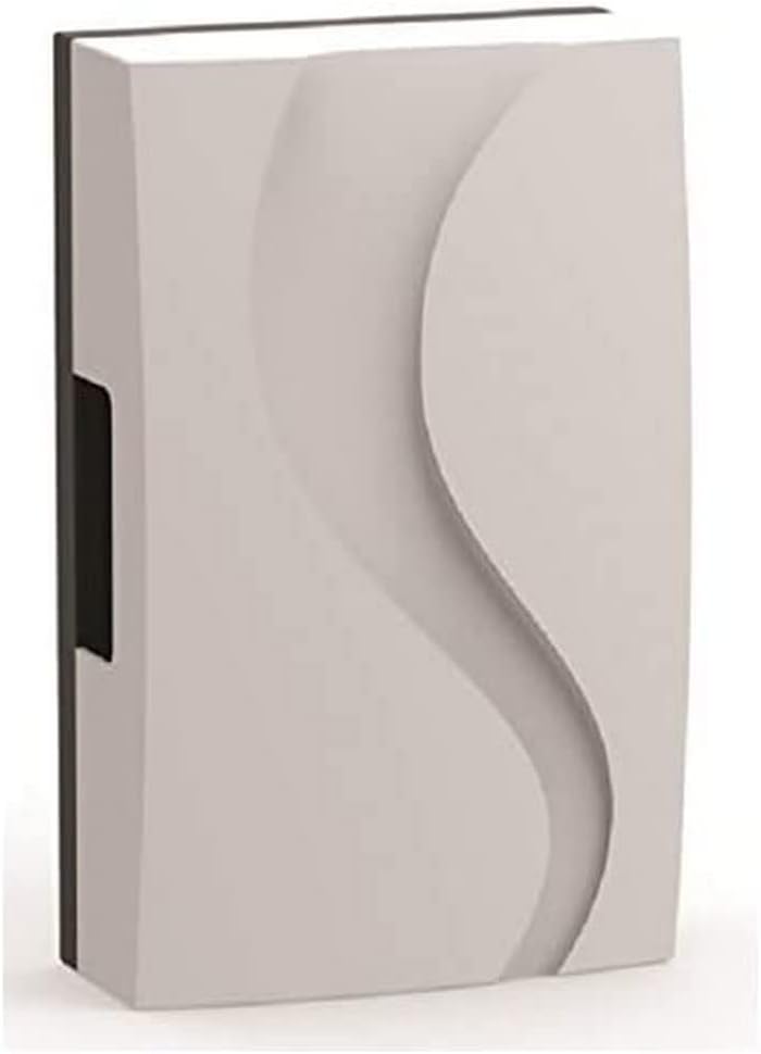 Image of the Dinuy Helios TI URA R00 wireless receiver unit, showing its rectangular shape with a curved, wave-like design on the front panel.