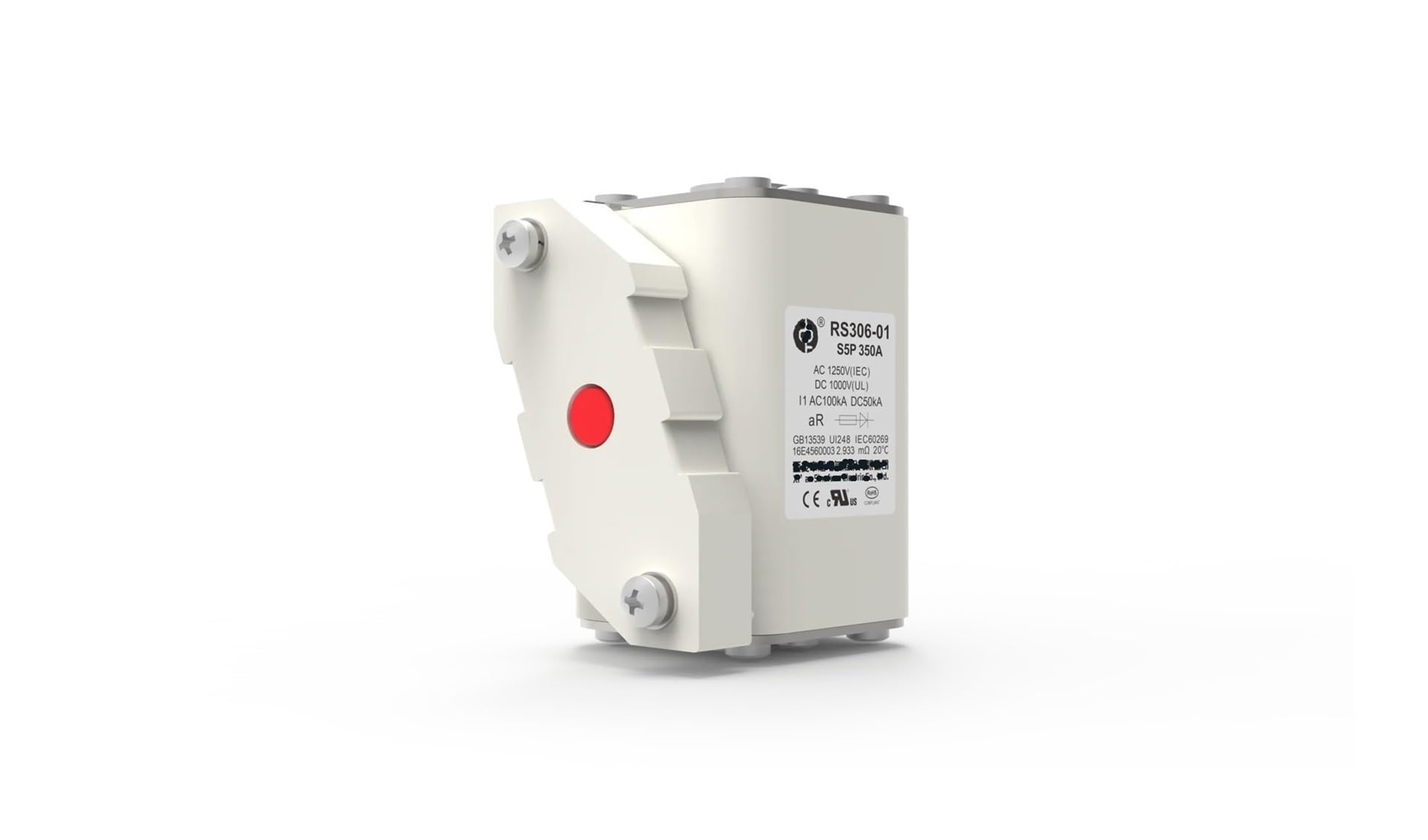 Fusible haute vitesse RS306-01-S5P-350A1250V à isolation céramique renforcée