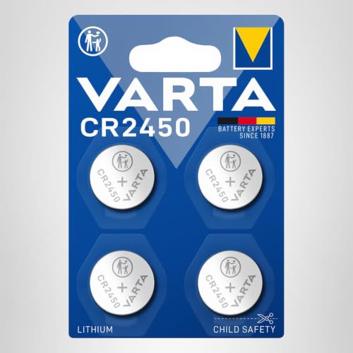 Varta Knopfzelle CR 2450 3 V 4 St. Lithium VARTA Lithium Coin CR2450 Blister 4
