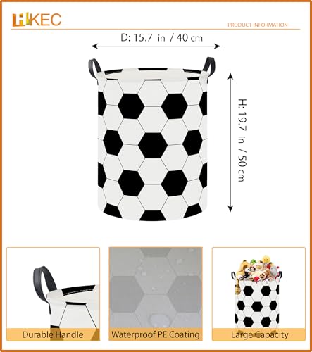 Image of 19.7 inch Laundry Basket,Waterproof Storage Bin,Room Decor(Hexagon)