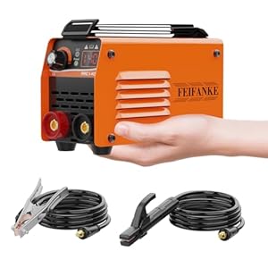 FEIFANKE ARC140 Ultra Mini Inverter Schweißgerät – 140 A IGBT DC Elektroden Schweißgerät mit Lift TIG, LED-Anzeige, Anti-Stick, 210 x 130 x 90 mm