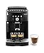 De'Longhi Magnifica S Smart ECAM 230.13.B Kaffeevollautomat mit Milchaufschäumdüse für Cappuccino, Espresso-, Kaffee- und Long Coffee Direktwahltasten und Drehregler, 2-Tassen-Funktion, Schwarz
