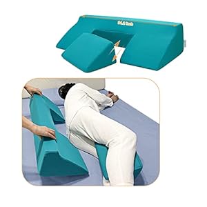 Mistuki Bedsore Turning Wedge Pillow Anti Bed Sores After Surgery Side Sleeping Body Positioning Foam Prevent Butt Pressure Ulcer Incline Cushion Wedge Medical Home Nursing Care for Bedridden Elderly