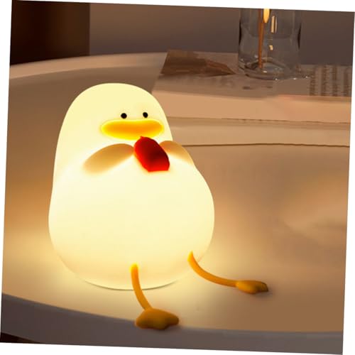 Lámpara de Noche de Silicona en Forma de Pato miniatura 7