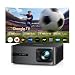 Beamer 4K für Google TV 14.0 & AI Gemini, 2+32GB, 2200 ANSI, MEMC, HDR10, 40W Dolby Audio, Smart Beamer 4K Heimkino mit Auto KI-Bildanpassung, HDMI 2.1, WiFi BT Full HD 1080P Outdoor Projektor Decke