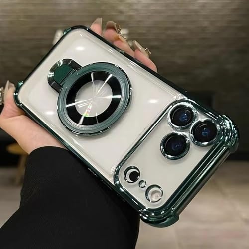 iPhone�p 17 Pro Max Air 14 15 Plus 13 12 16 Pro�p���C�����X�[�d�P�[�X �������b�L�����O�z���_�[�d�b�J�o�[ �O���[�� iPhone�p 14 Pro�p